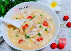 Illustration of how to make shrimp and tofu soup 17