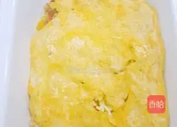 Cheese and seafood baked rice recipe 6