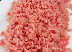 Illustration of how to make colorful rice balls 4