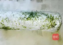 Illustration of how to make rice balls 9