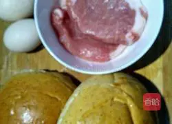 Illustration of how to make whole wheat burger 1