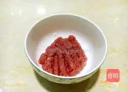 Illustration of how to make cucumber minced meat porridge 5