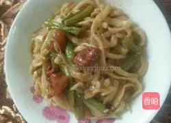 Illustration of how to make braised beans and noodles 6