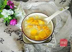 Sweet potato and white rice Illustration of how to make porridge 7