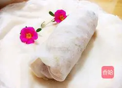 Illustration of how to make spring rolls 7