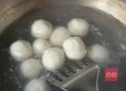 Illustration of homemade black sesame Lantern Festival 20