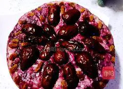 Illustration of how to make purple sweet potato cake 7