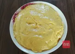 Illustration of how to make pumpkin hair cake 13