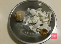 Salted Egg Jade Shrimp Porridge Recipe Illustration 2