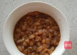 Illustration of how to make colorful rice balls 4