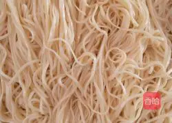 Cold noodles recipe 1