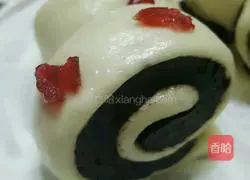 Illustration of how to make cocoa rolls 4