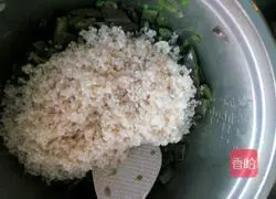 Purple lentil braised rice recipe 8