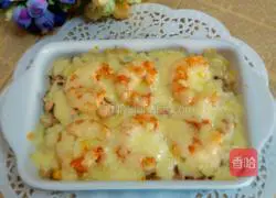 Seafood Baked Rice Recipe Illustration 8