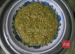 Illustration of how to make matcha hair cake 6