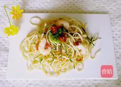 Illustration of how to make cold shrimp noodles 5