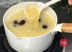 Illustration of how to make lily millet porridge 7