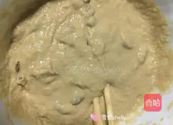 Illustration of how to make red date hair cake 5