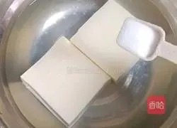 Illustration of how to make baby cabbage and tofu rice bowl 2