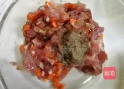 Illustration of homemade pork chop luxury burger 2