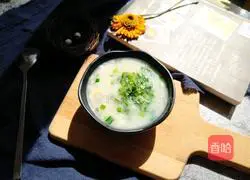 Illustration of how to make leek and clam seafood soup 14