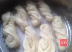 Illustration of how to make Baibai Fat Fat Hair with Little Flower Rolls 11