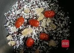 Rice and black rice Sweet potato porridge recipe 5