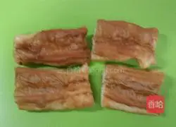 Illustration of how to make glutinous rice, fried dough sticks and glutinous rice balls 8