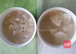 Illustration of making homemade crispy rice porridge at home 7