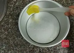 Illustration of how to make fresh corn juice cake 5