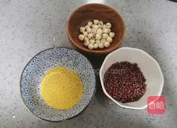 Red Bean, Lotus Seed and Millet Porridge Recipe Illustration 1