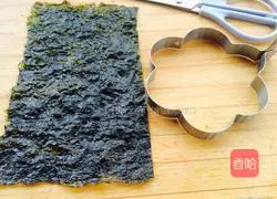 Illustrated recipe of rice ball burger 10