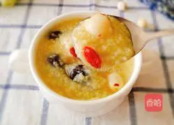 Lotus seed lily millet porridge recipe 10