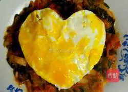 Illustration of how to make tomato rice bowl 10