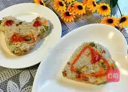 Colorful braised rice recipe illustration 7