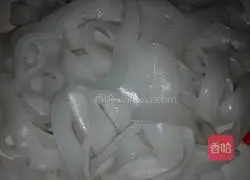 Illustration of how to make fried rice noodles with vegetables 2