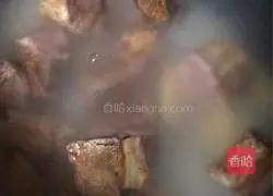 Cantonese style - Roast Bone Vegetable Dried Porridge Recipe Illustration 4