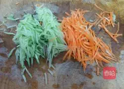 Illustration of making cold buckwheat noodles 3