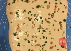 Illustration of how to make butter flower rolls 11