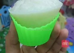 Illustration of how to make rice flour cake 6