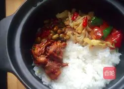 Braised Chicken Claypot Rice Recipe Illustration 4