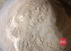 Illustration of how to make cornmeal cake 1