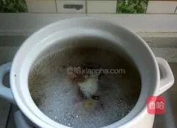 Illustration of how to make millet and red date porridge 3