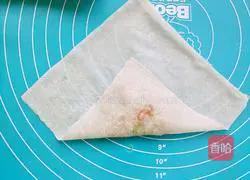 Illustration of how to make Shanghai spring rolls 10