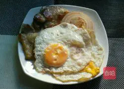 Illustration of how to make homemade hamburgers 7