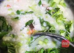 Illustration of how to make casserole shrimp porridge 8