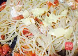 Illustration of how to make tomato pasta 3