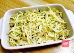 Illustration of how to make delicious baked rice 10