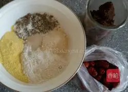 Cornmeal Brown Sugar Jujube Hair Cake Recipe Illustration 1