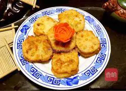 Illustration of making lotus root box 14